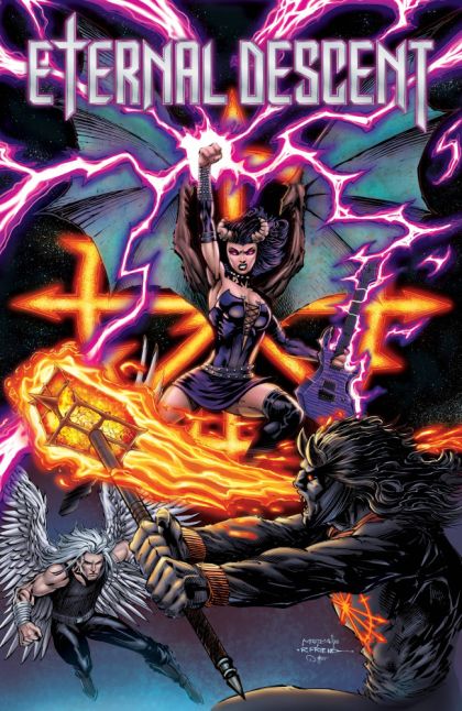 Eternal Descent #1B Cvr B 5 Copy Incentive Metcalf Angels & Devils