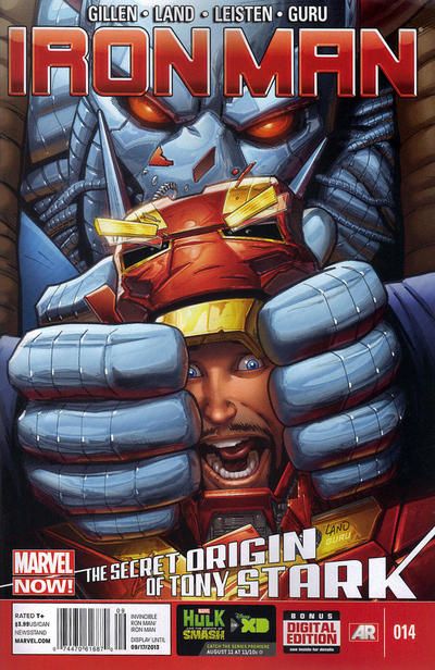 Iron Man, Vol. 5 #14B Newsstand Edition