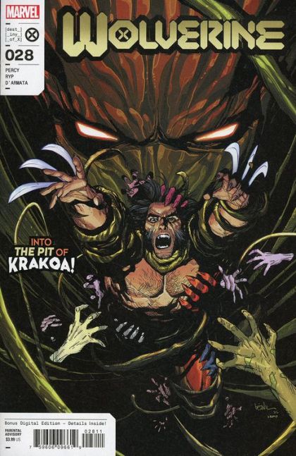 Wolverine, Vol. 7 #28A Regular Leinil Francis Yu Cover