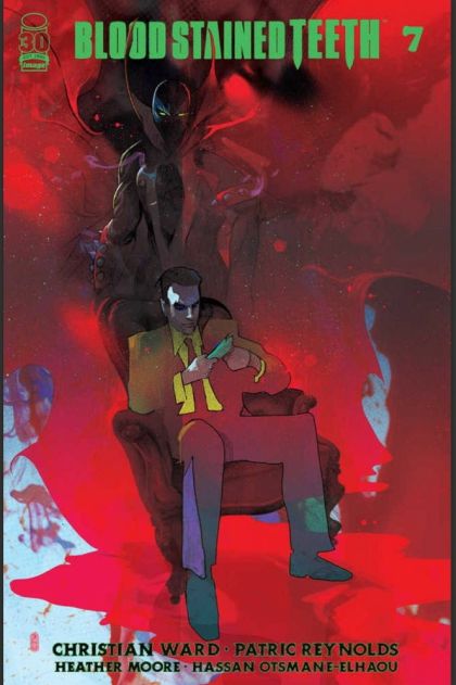 Blood-Stained Teeth #7D 2nd Printing Christian Ward Spawn Variant