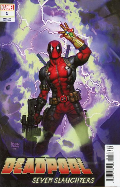 Deadpool: Seven Slaughters #1B Ryan Brown Variant