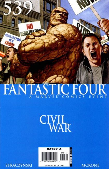 Fantastic Four, Vol. 3 #539A Direct Edition