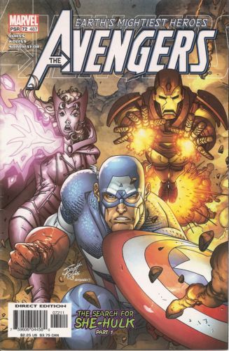 The Avengers, Vol. 3 #72A Direct Edition