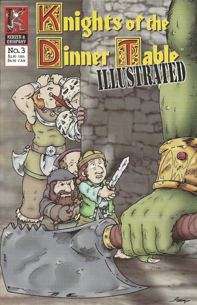Knights of the Dinner Table: Illustrated #3