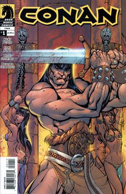 Conan #1B 2nd Printing J. Scott Campbell Variant