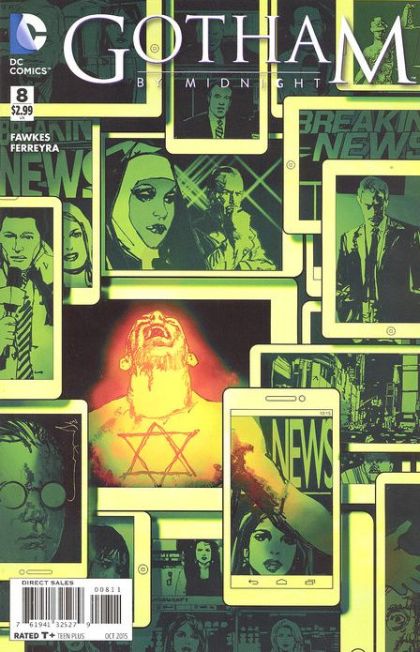 Gotham By Midnight #8 Bill Sienkiewicz Cover