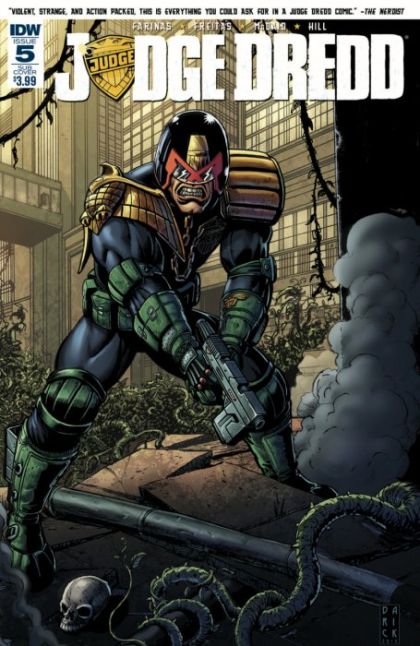 Judge Dredd, Vol. 5 #5B Variant Darick Robertson Subscription Cover
