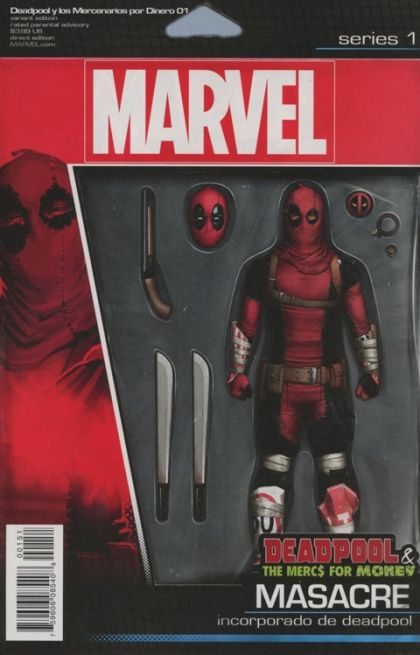 Deadpool & the Mercs For Money, Vol. 2 #1E John Tyler Christopher Action Figure Cover