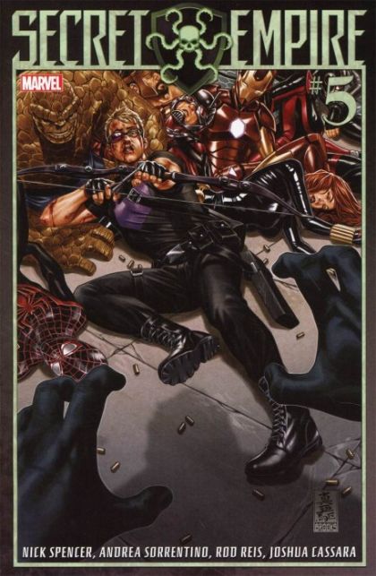 Secret Empire #5A Regular Mark Brooks Cover