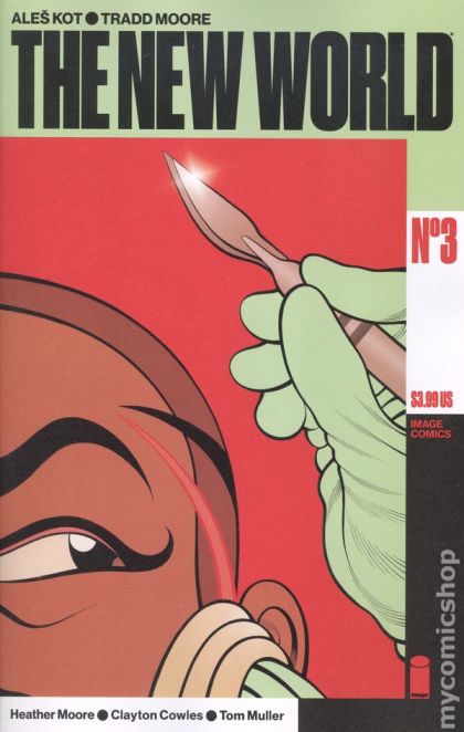 The New World #3A Regular Tradd Moore Heather Moore & Tom Muller Cover