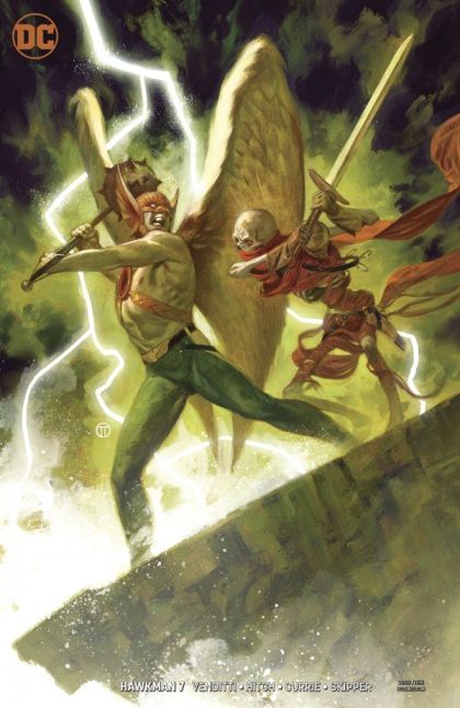 Hawkman, Vol. 5 #7B Variant Julian Totino Tedesco Cover