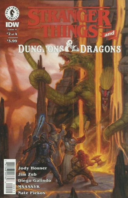 Stranger Things and Dungeons & Dragons #2A Regular EM Gist Cover