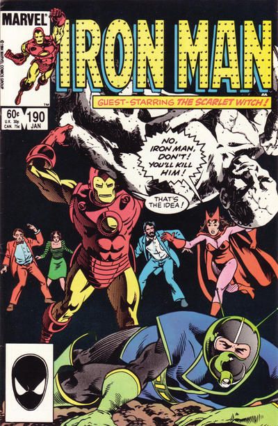 Iron Man, Vol. 1 #190A Direct Edition