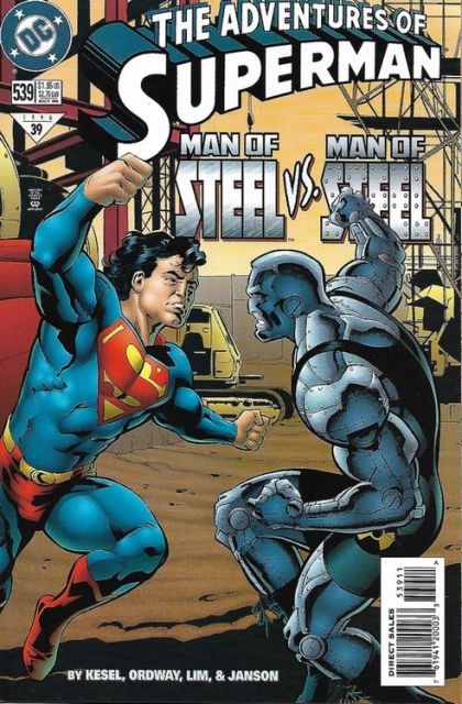 The Adventures of Superman #539A Direct Edition