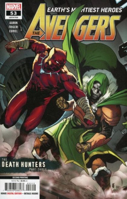The Avengers, Vol. 8 #53E 2nd Printing Juan Frigeri
