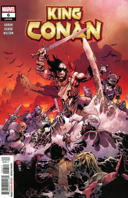 King Conan #6A Regular Mahmud Asrar Cover