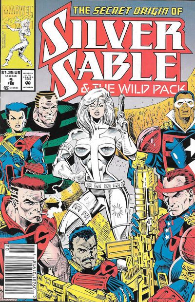 Silver Sable #9B Newsstand Edition