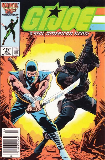 G.I. Joe: A Real American Hero (Marvel) #46B Newsstand Edition