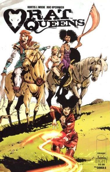Rat Queens #8A Tyler Jenkins Wraparound Cover