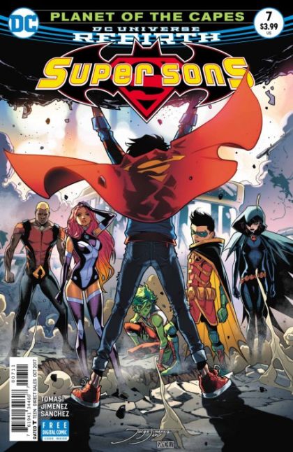 Super Sons #7A Regular Jorge Jimenez Cover
