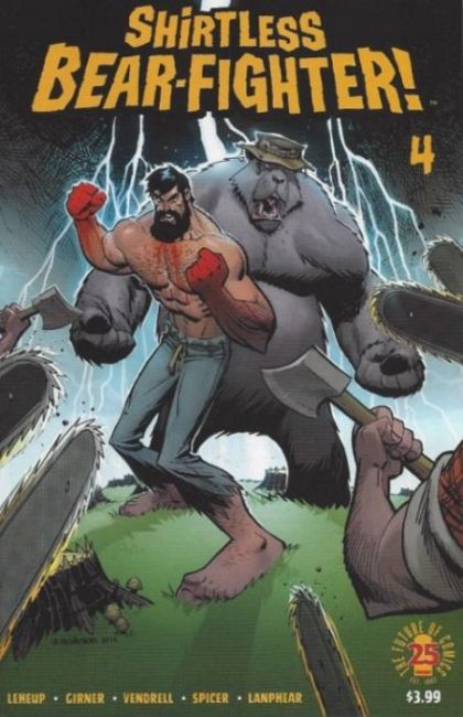 Shirtless Bear-Fighter! #4A Regular Andrew Robinson Cover