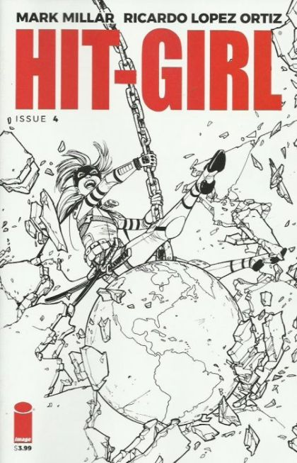 Hit-Girl, Vol. 2 #4B Variant Amy Reeder Sketch Cover