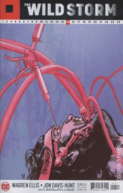 The Wild Storm #15B Variant Valentine De Landro Cover