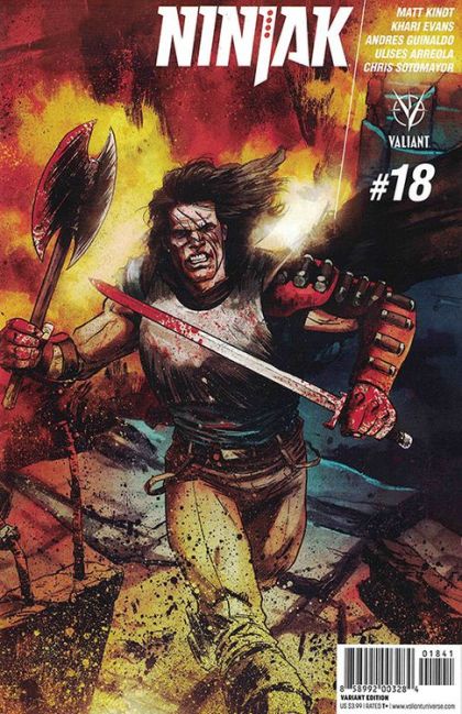 Ninjak, Vol. 3 #18D Adam Gorham 1:10 Incentive Interlocking Variant