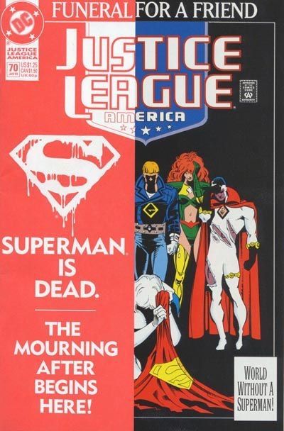 Justice League / International / America #70A Direct Edition - Wraparound cover