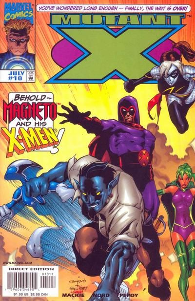 Mutant X #10A Direct Edition