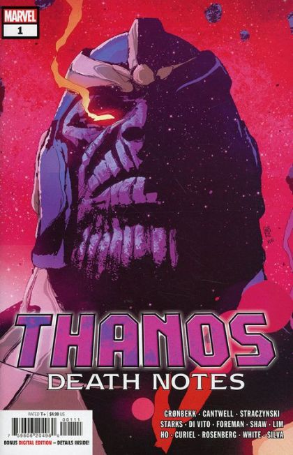 Thanos: Death Notes #1A Andrea Sorrentino Regular