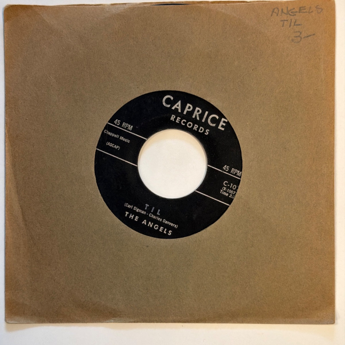 THE ANGELS - TIL - Vinyl