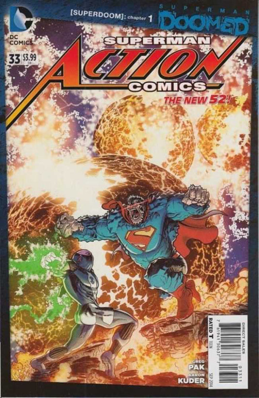 Action Comics #33 (Doomed)