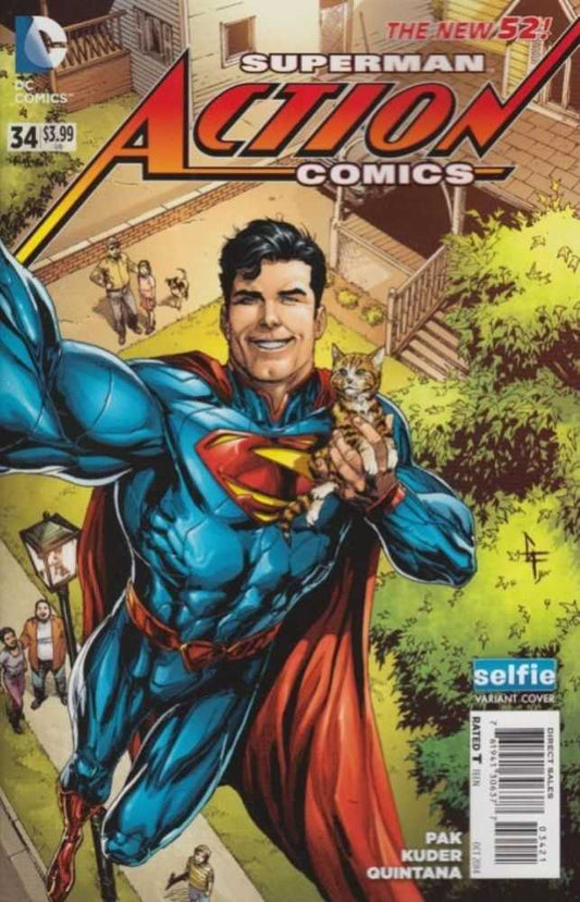 Action Comics #34 Dcu Selfie Variant Edition (Doomed)