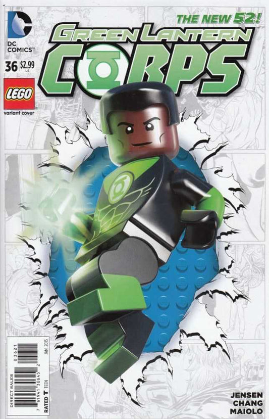 Green Lantern Corps #36 Lego Variant Edition (Godhead)