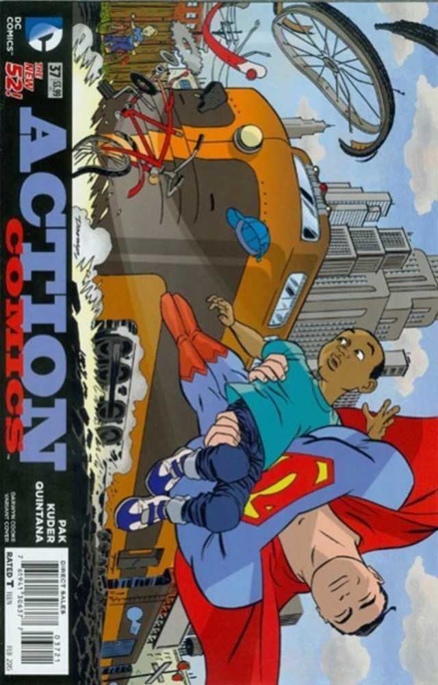 Action Comics #37 Darwyn Cooke Variant Edition