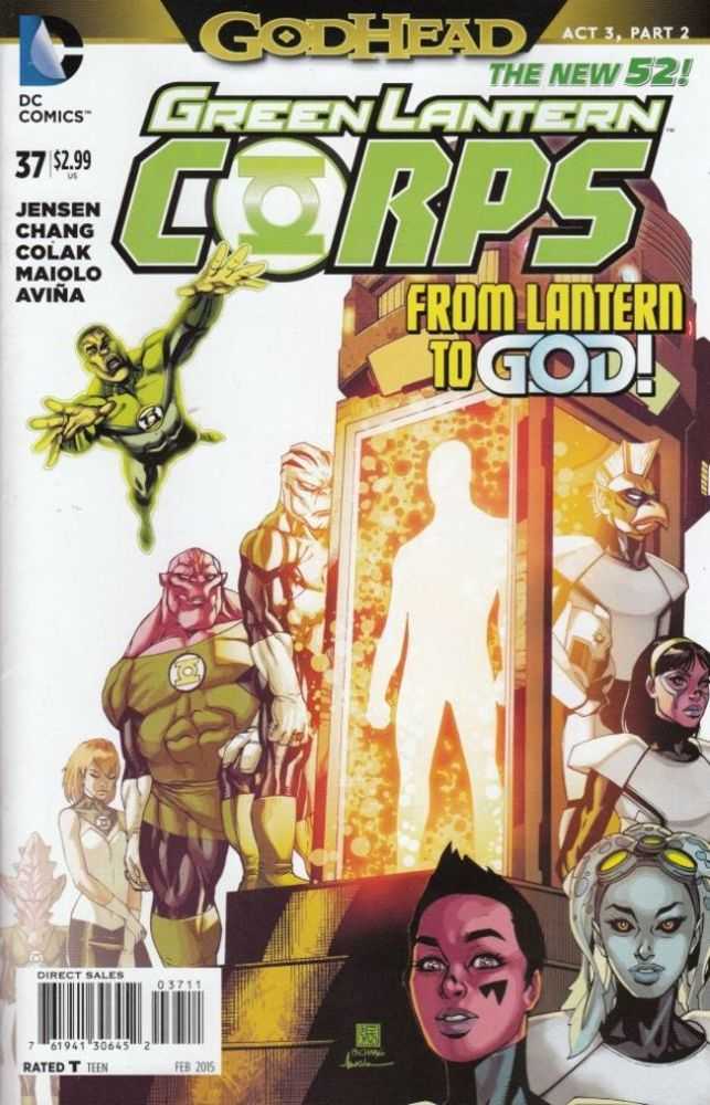 Green Lantern Corps #37 (Godhead)
