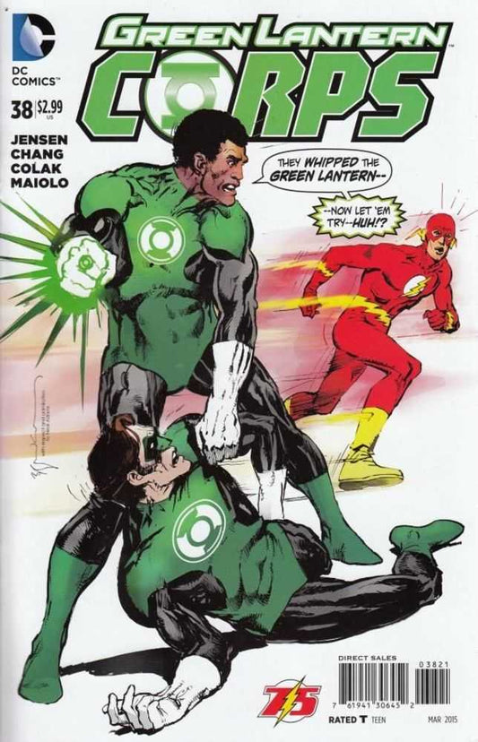 Green Lantern Corps #38 Flash 75 Variant Edition