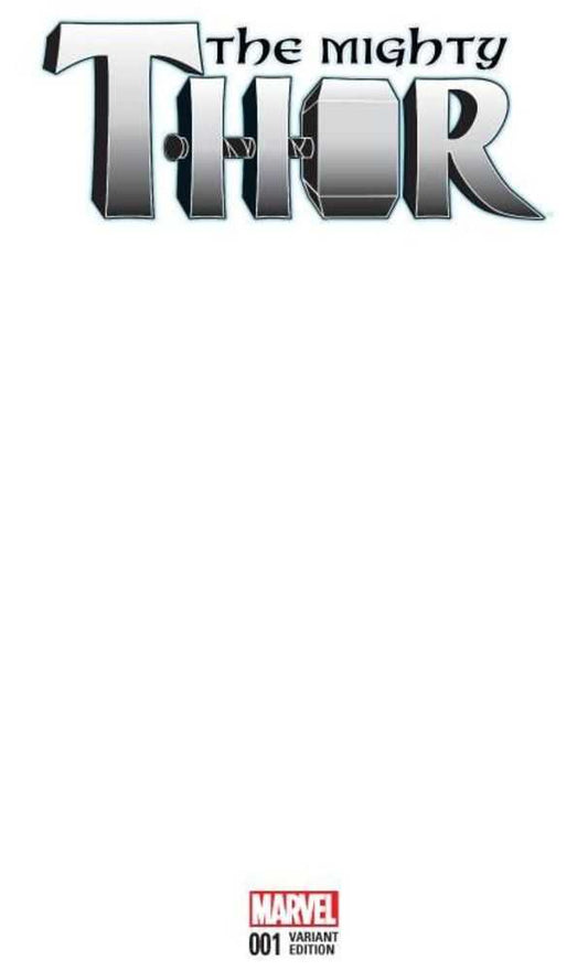Mighty Thor #1 Blank Variant