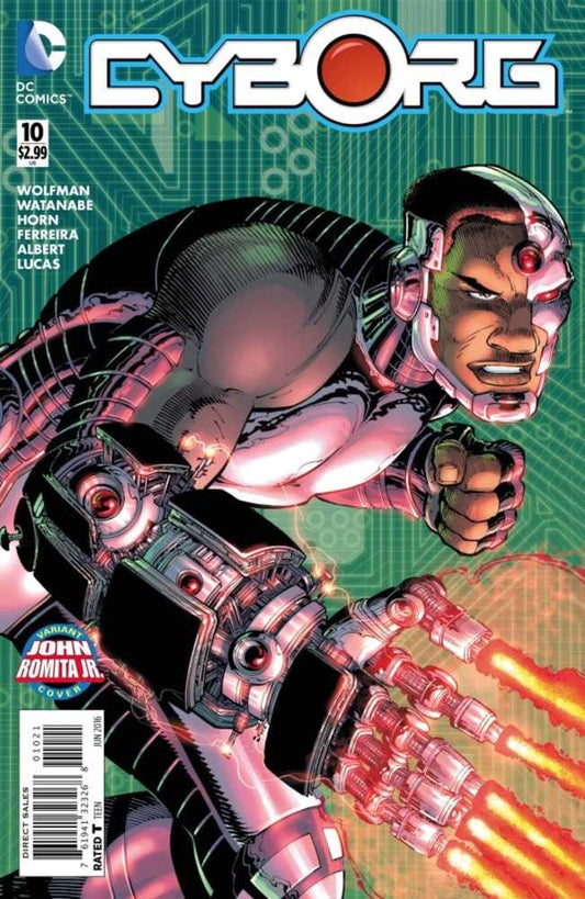 Cyborg #10 Romita Variant Edition