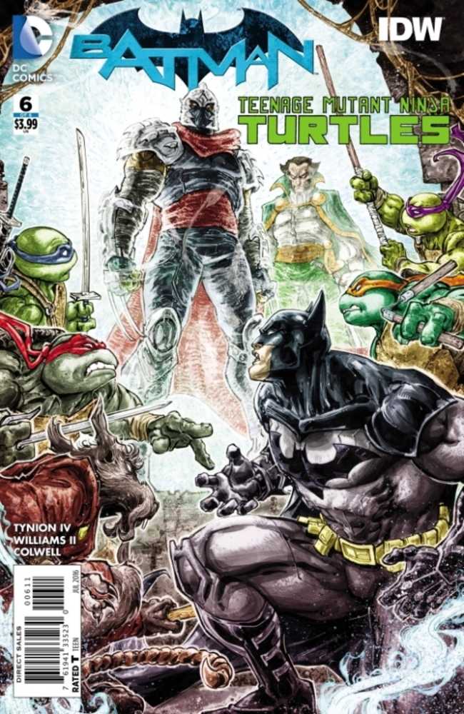 Batman Teenage Mutant Ninja Turtles #6 (Of 6)