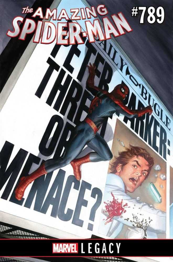 Amazing Spider-Man #789 Leg