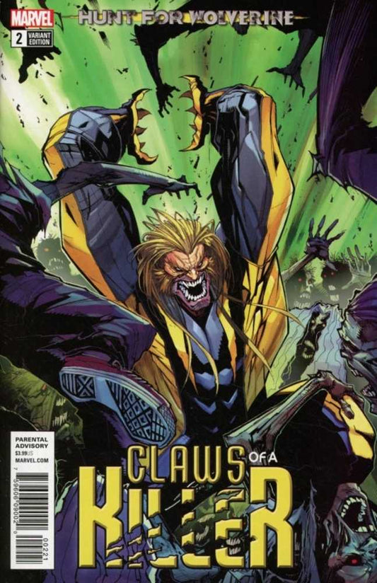 Hunt For Wolverine Claws Of Killer #2 (Of 4) Guice Variant
