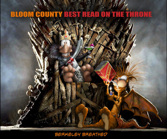 Bloom County Best Read Throne TPB