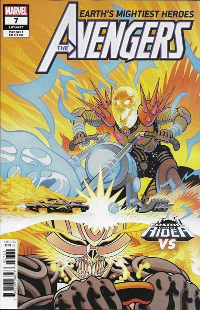 Avengers #7 Lupacchino Cosmic Ghost Rider Variant