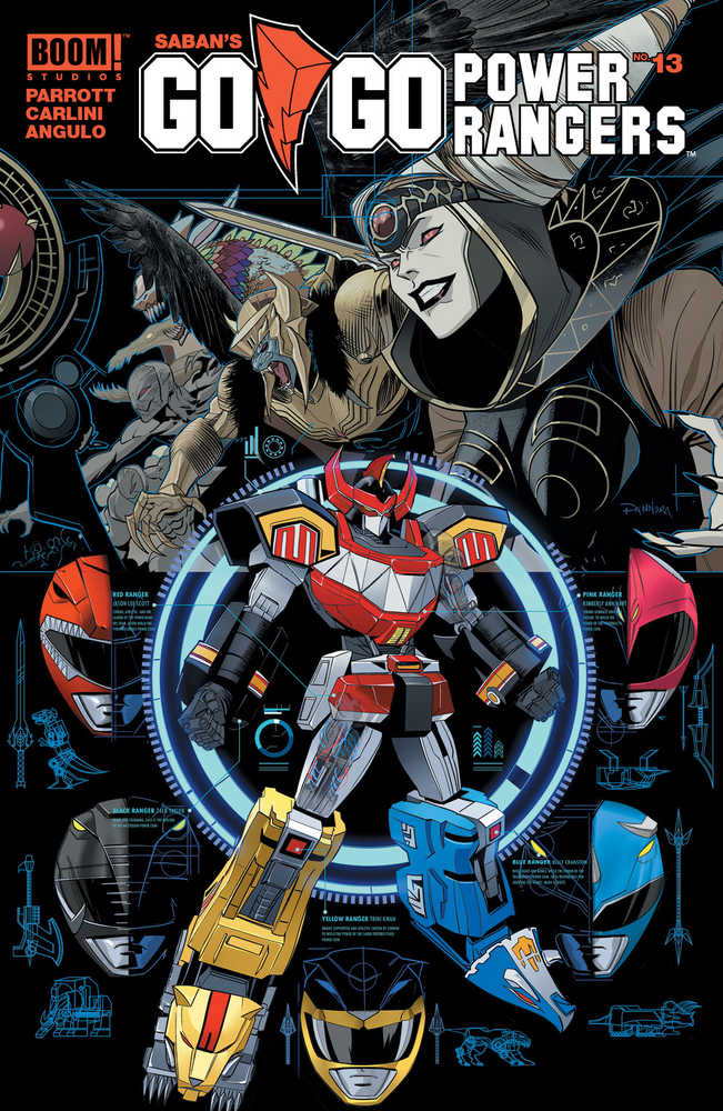 Go Go Power Rangers #13 Main & Mix Sg