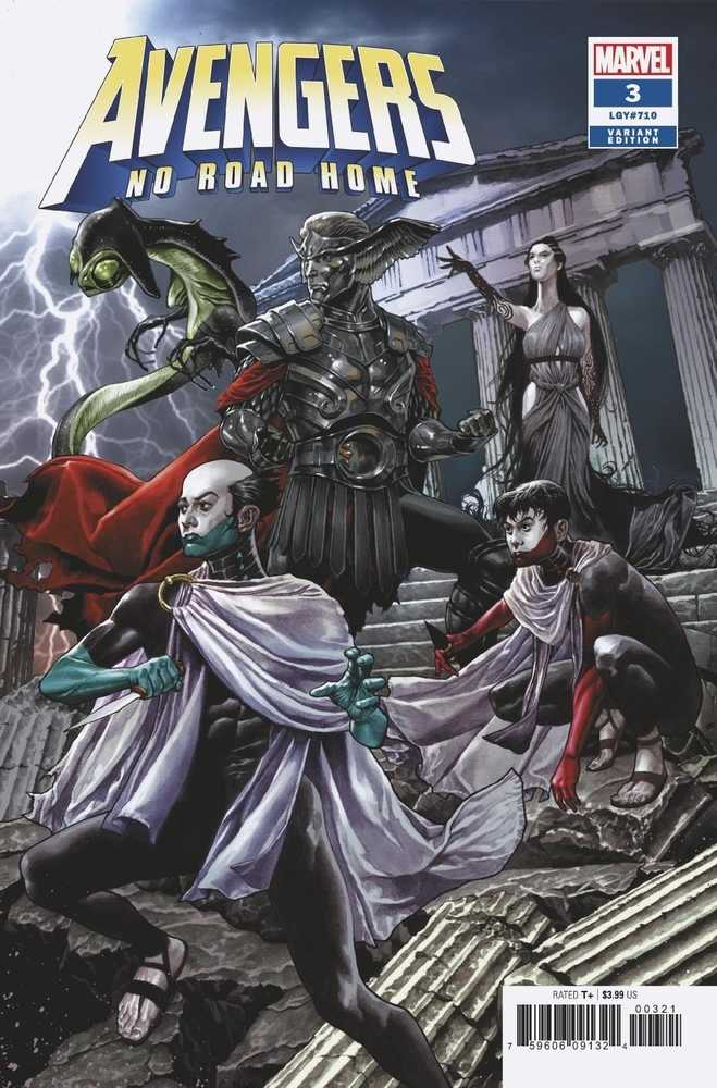 Avengers No Road Home #3 (Of 10) Suayan Connecting Variant