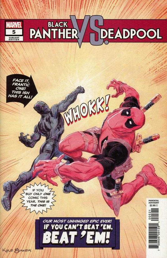 Black Panther vs Deadpool #5 (Of 5) Baker Variant