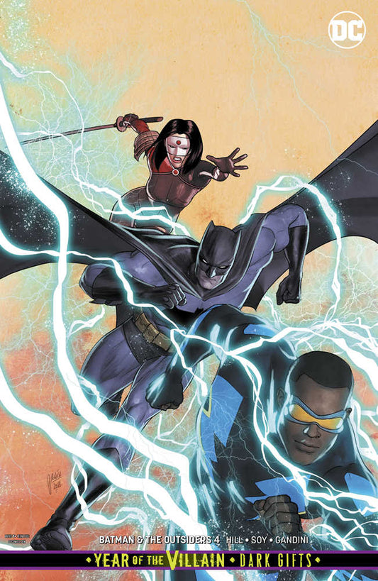 Batman And The Outsiders #4 Variant Edition Yotv Dark Gifts