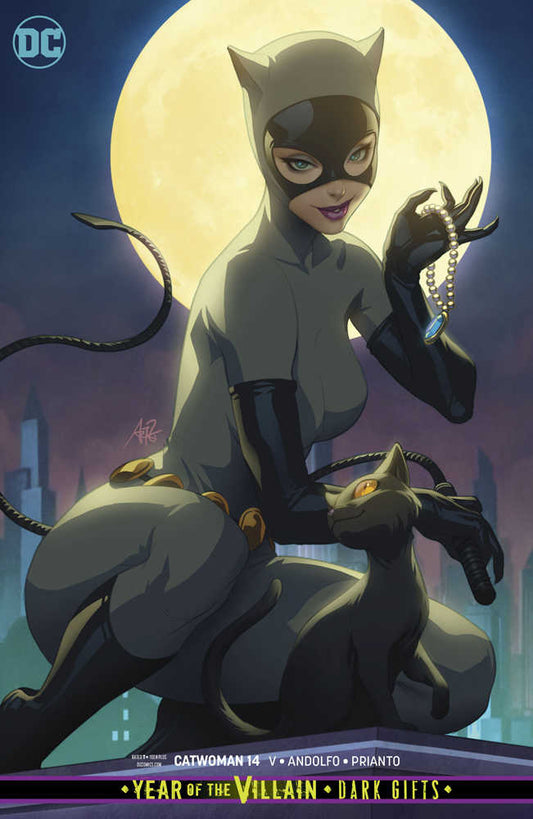 Catwoman #14 Card Stock Variant Edition Yotv Dark Gifts